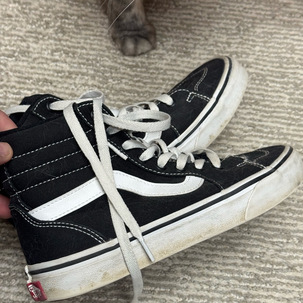 Vans Classic Black and White High-Tops